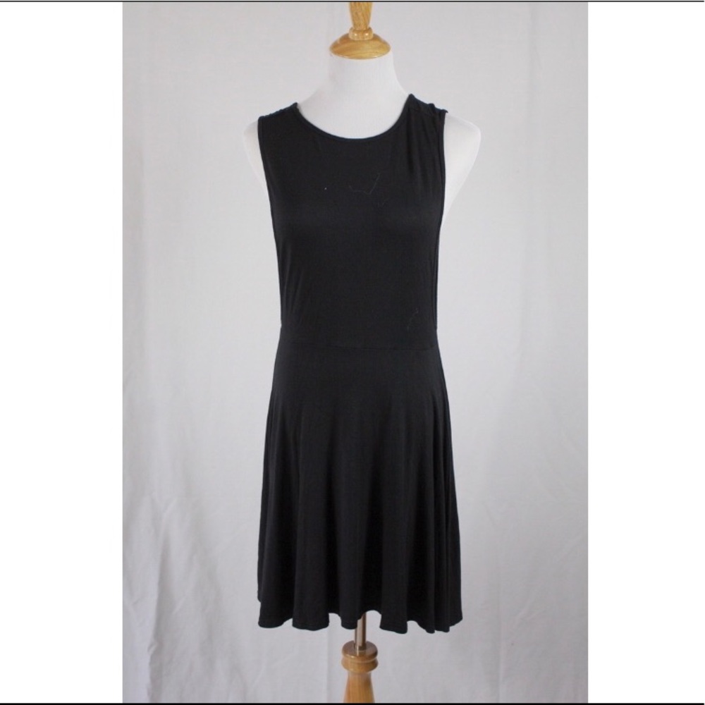 MissGuided Cutout Mini Dress Black 10